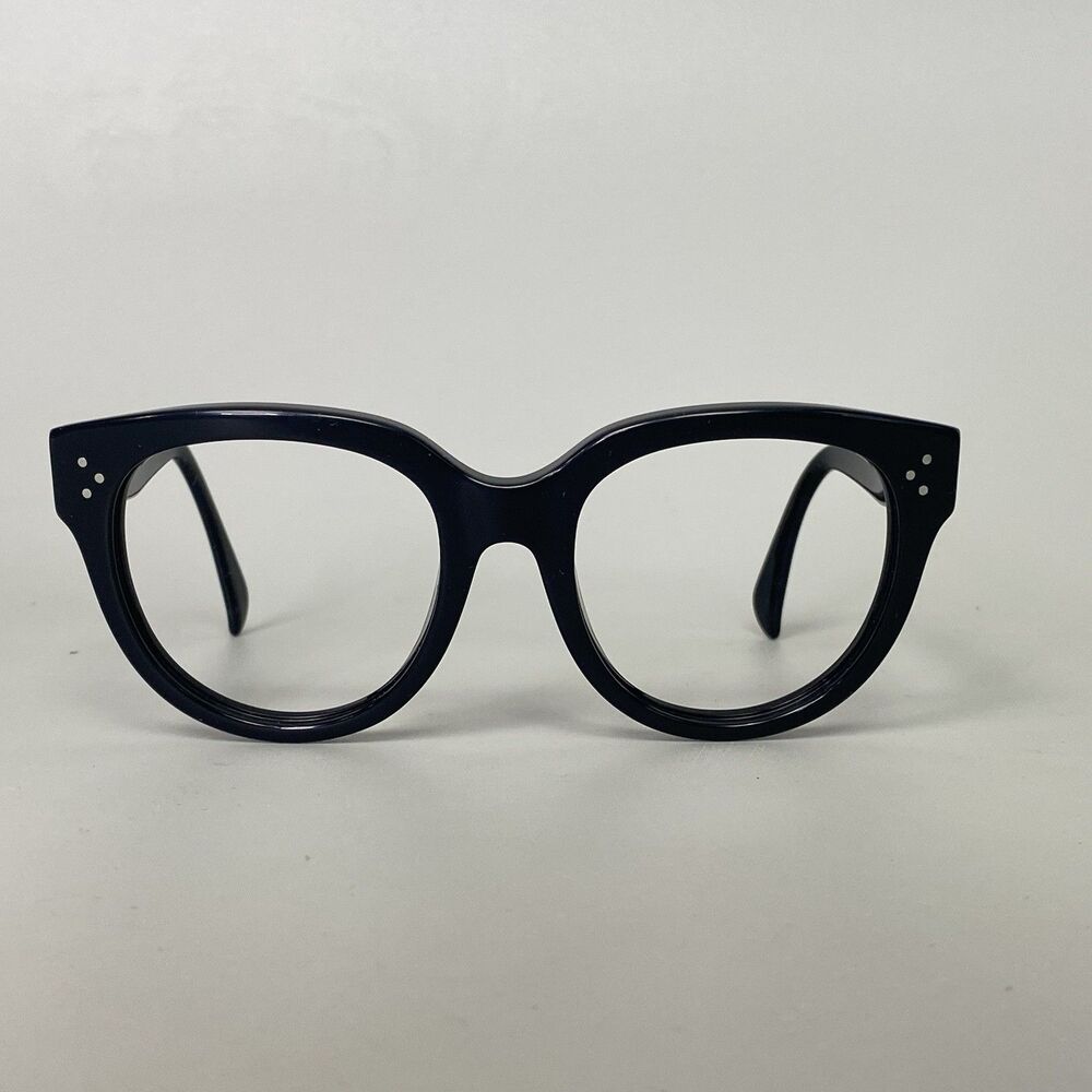 CELINE CL41755 Audrey 807/3H Black Cat eyeglasses 55-22-145 Italy Classic Frame - Picture 2 of 14